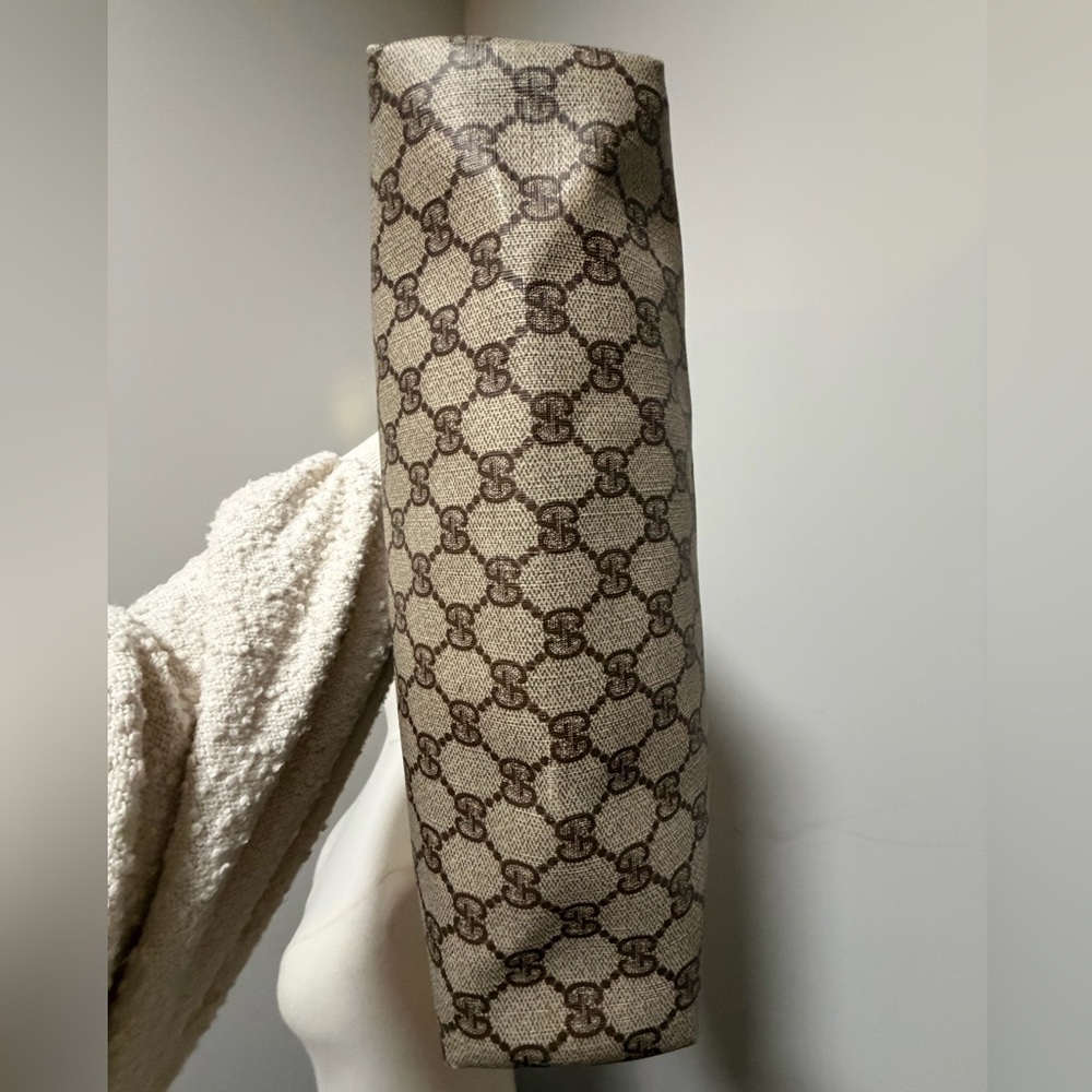 Gucci GG Plus Monogram Canvas Sherry Web Tote - Picture 6 of 10